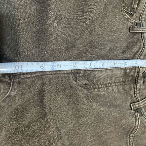 LRL Ralph Lauren Jeans Co Size 8 Brown Classic Straight Leg Denim Women - Picture 9 of 10